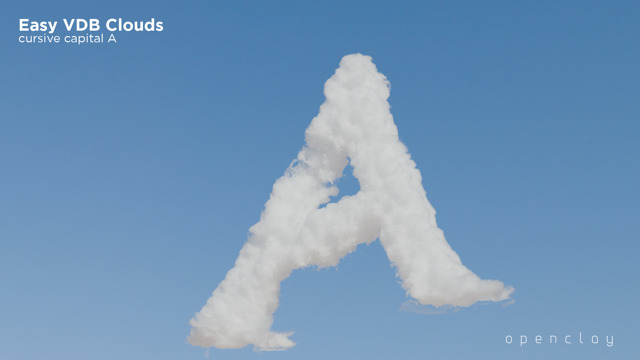 Cursive Capital A